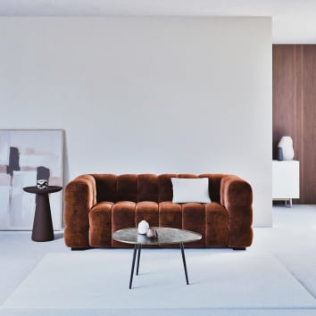 Produit similaire: Canapé Lilo 2 places velours marron