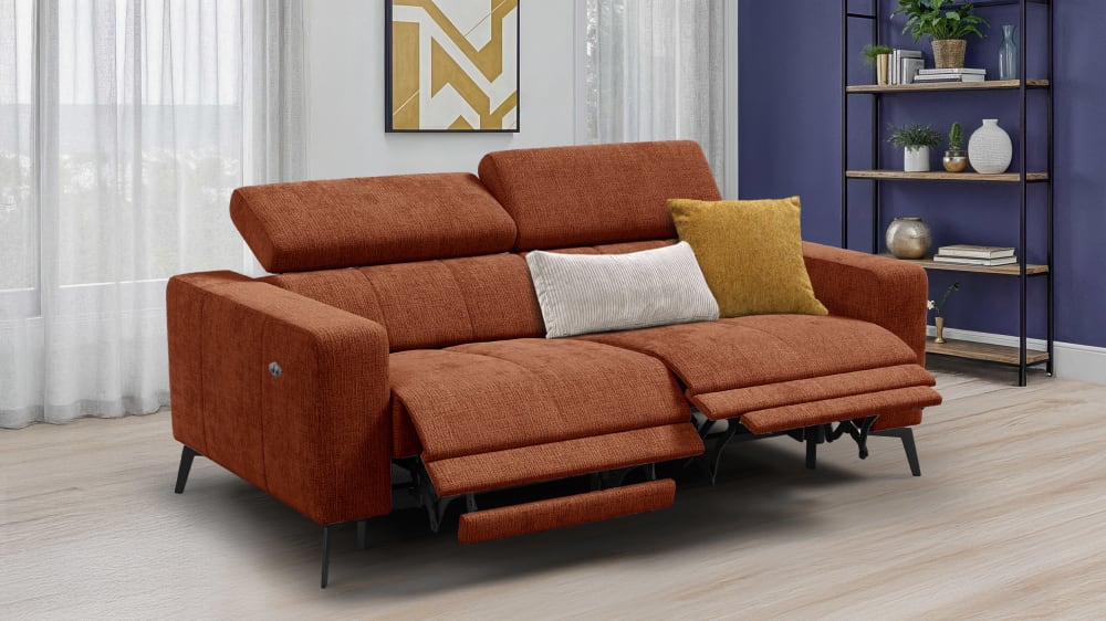 Produit similaire: Morello - Canapé relax 3 places, orange