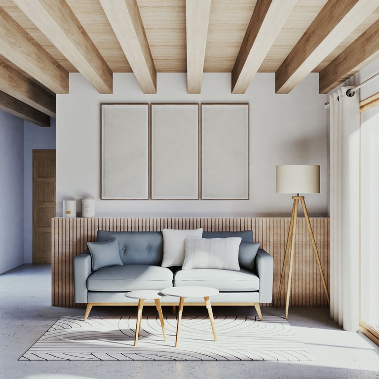 Produit similaire: Brooke - Canapé style scandinave 3 places bleu glacier Brooke