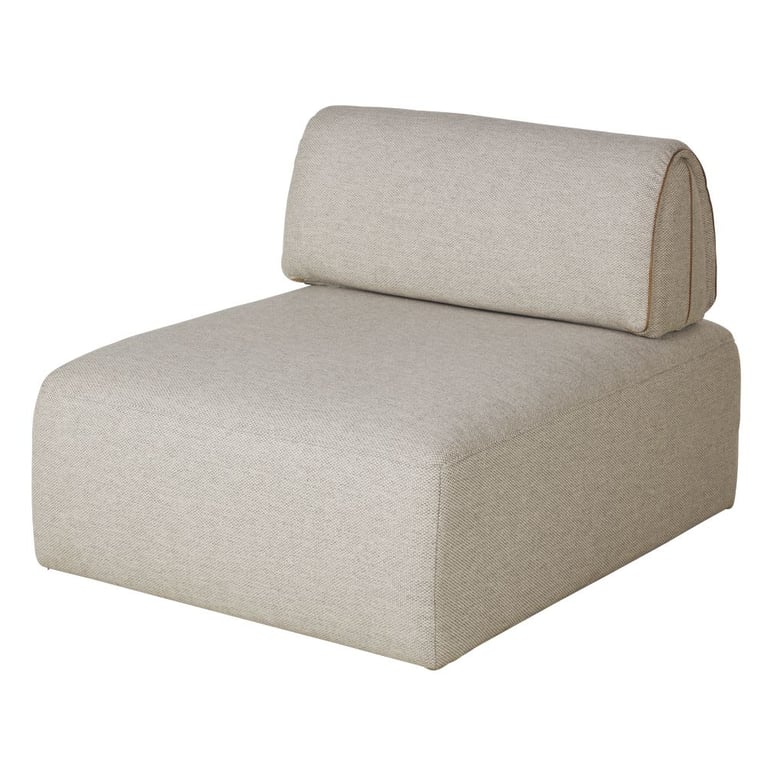 Canapé Astus tissu gris modulable - Vue supplémentaire 1