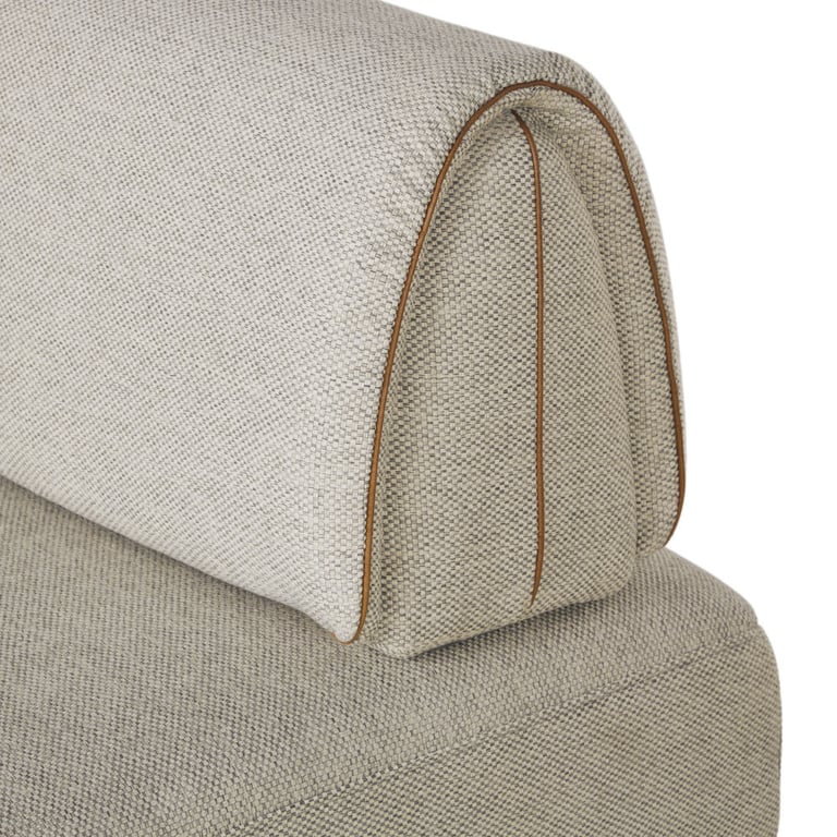 Canapé Astus tissu gris modulable - Vue supplémentaire 2
