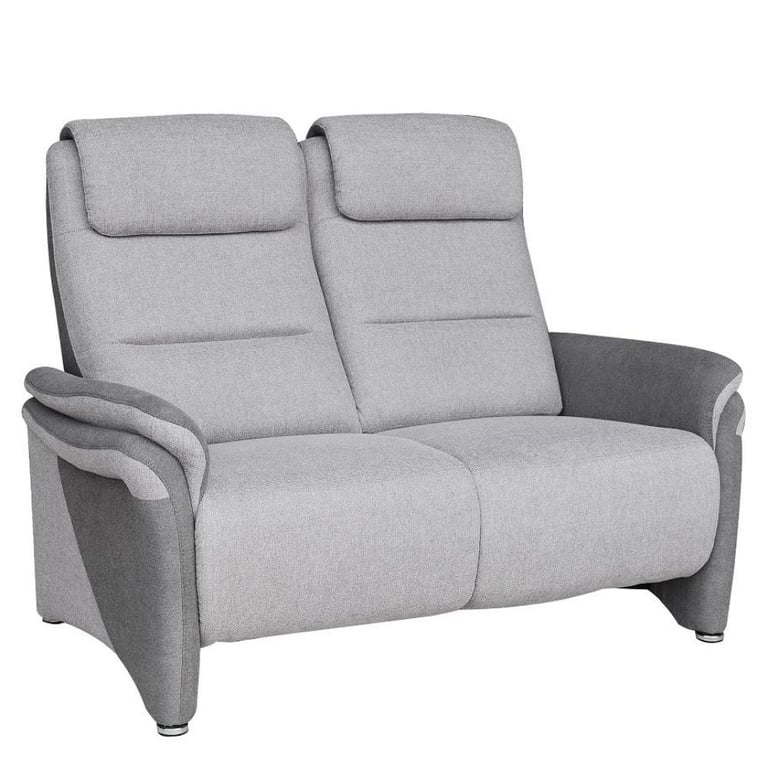 Produit similaire: Canapé fixe 2 places ZILIA microfibre tissu gris clair / gris foncé