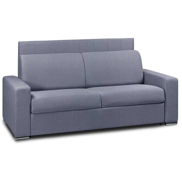 Produit similaire: Canapé lit 3 places EXPRESS LATTES RENATONISI 140cm tête de lit intégrée velours bleu cobalt