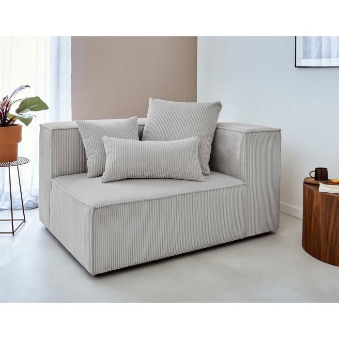 Produit similaire: Colombine - module d'assise droit - en velours côtelé