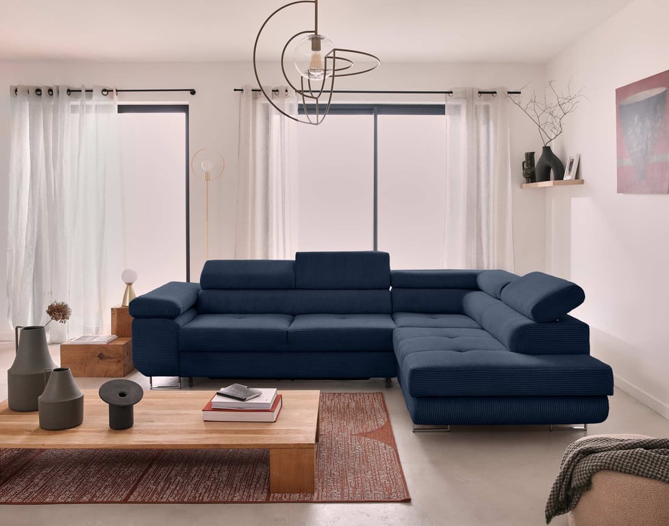 Produit similaire: zaria - Canapé relax convertible Bleu