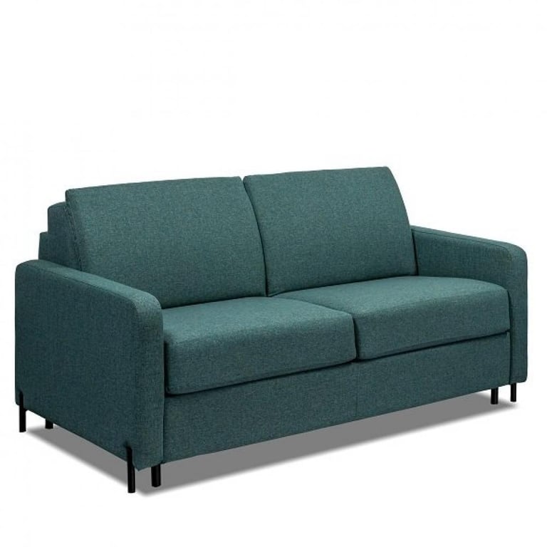 Produit similaire: Canapé convertible express 140 TREVISE sommier lattes matelas 20 cm Velluto bleu nuit