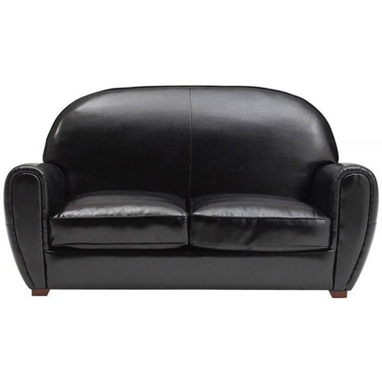Produit similaire: Canapé CLUB 2 places en polyuréthane noir brillant MADE IN ITALY