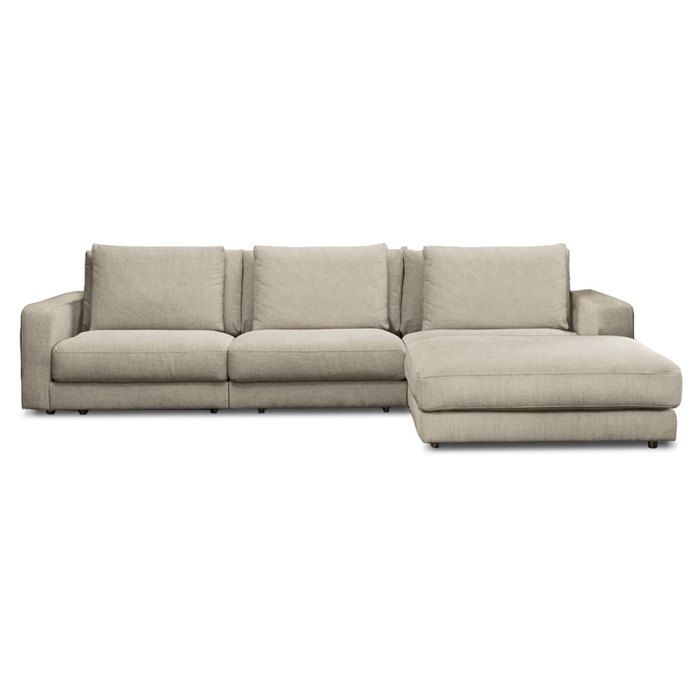 Produit similaire: Canapé Tissu Angle Droit Beige Venezia - 5 Places