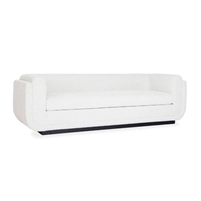 Produit similaire: Canapé Design 3 Places - Soares - Crème - Tissu & Bois - Contemporain - Moelleux