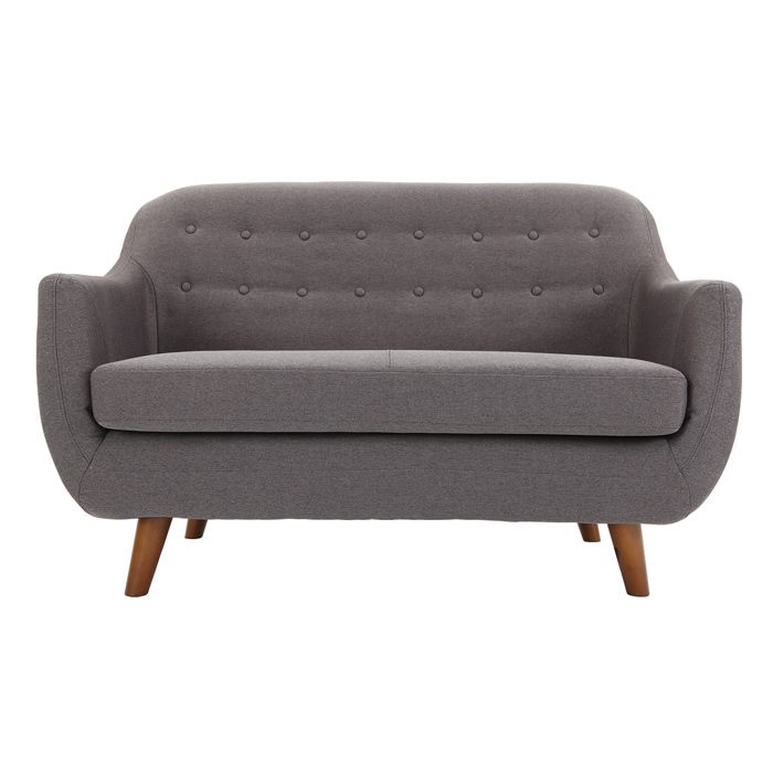 Produit similaire: Canapé déhoussable 2 places en tissu gris anthracite et bois foncé YNOK