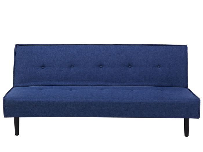 Produit similaire: Canapé convertible 3 places en tissu bleu marine VISBY