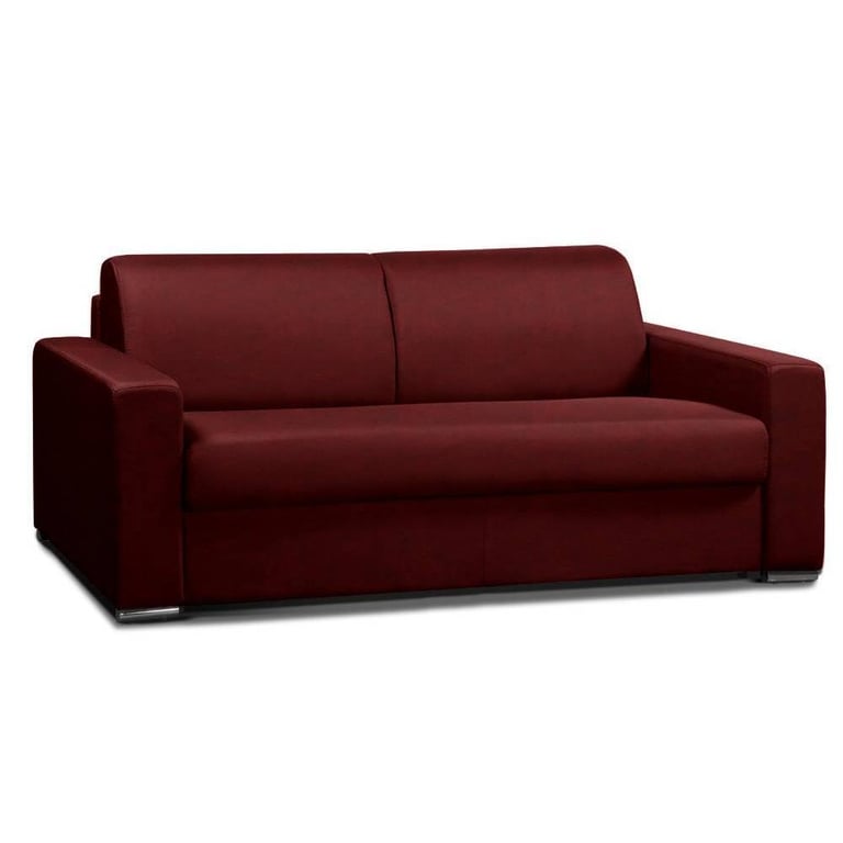 Produit similaire: Canapé convertible ALLURE matelas mémory 20cm lattes 140cm Microfibre bordeaux