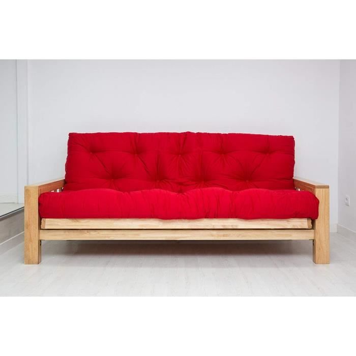Produit similaire: Canapé lit Vienna, futon rouge, 207x100x30 cm