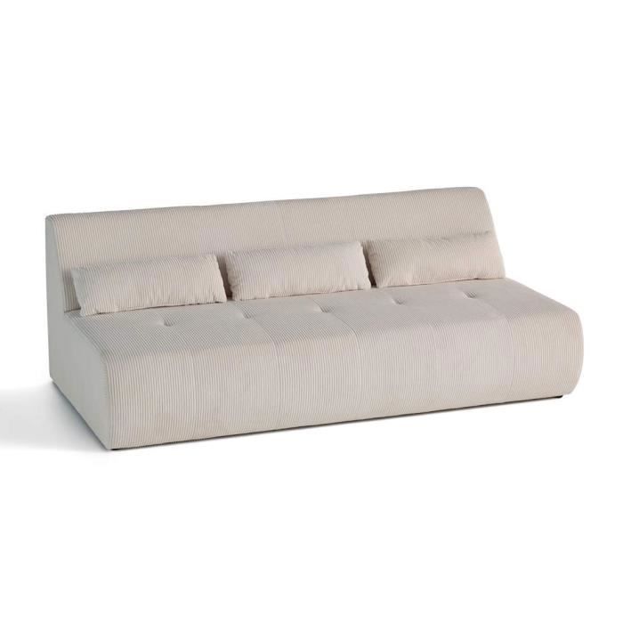 Produit similaire: Canapé Onyx - LISA DESIGN - 3 places - Velours côtelé