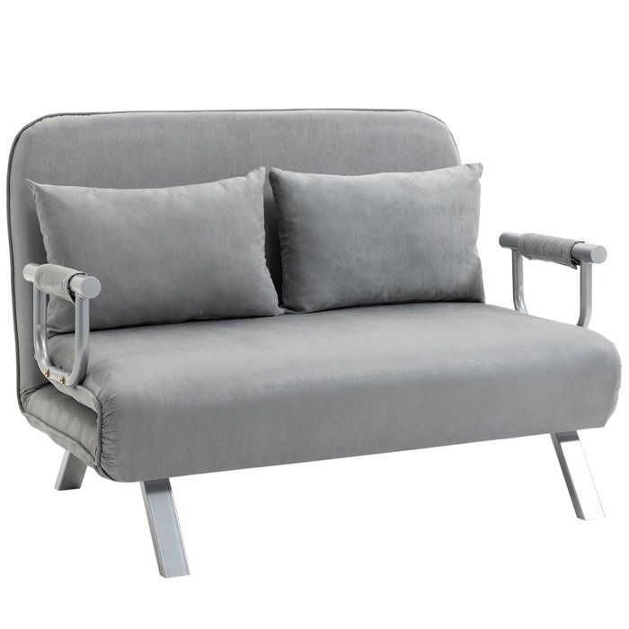 Produit similaire: HOMCOM - canapé-lit - Mousse - 111x80x91cm - Gris clair