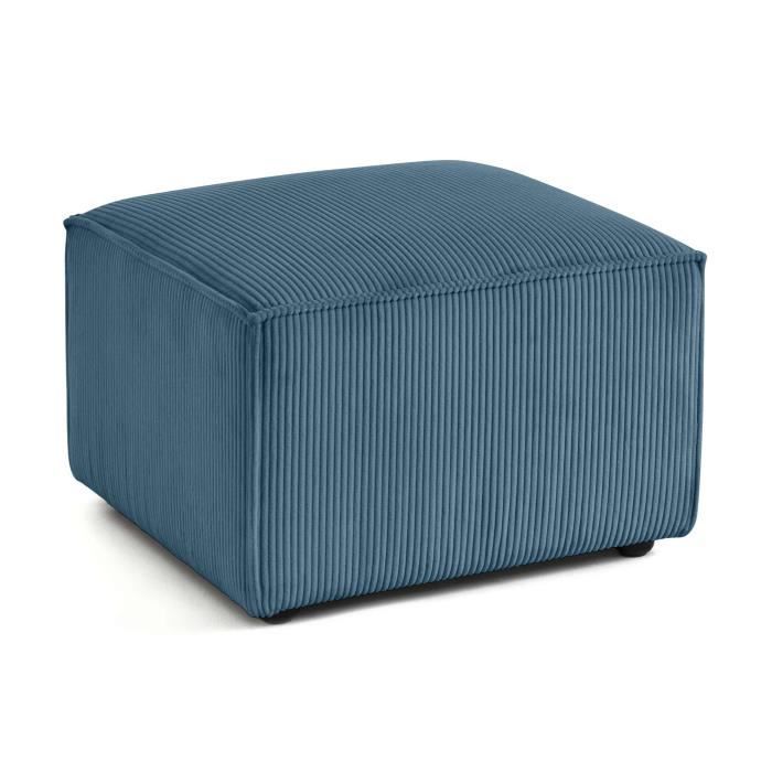 Produit similaire: Arty - pouf d'appoint - en velours côtelé - Bleu