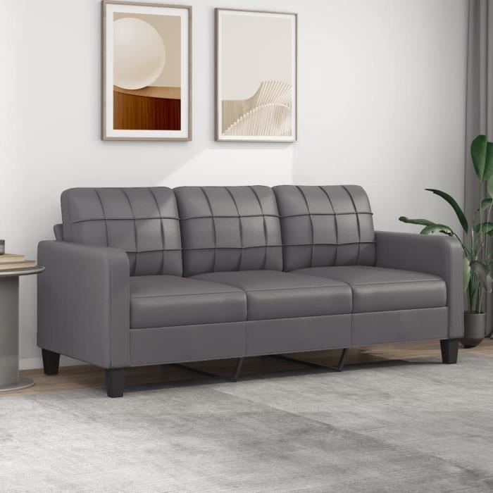 Produit similaire: Divan - Sofa Moderne Canapé à 3 places - Gris 180 cm Similicuir 30,1Kg, FR2023