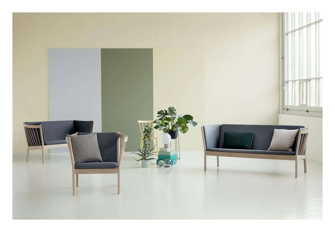 Produit similaire: J149 - Canapé 3 places tissu bleu