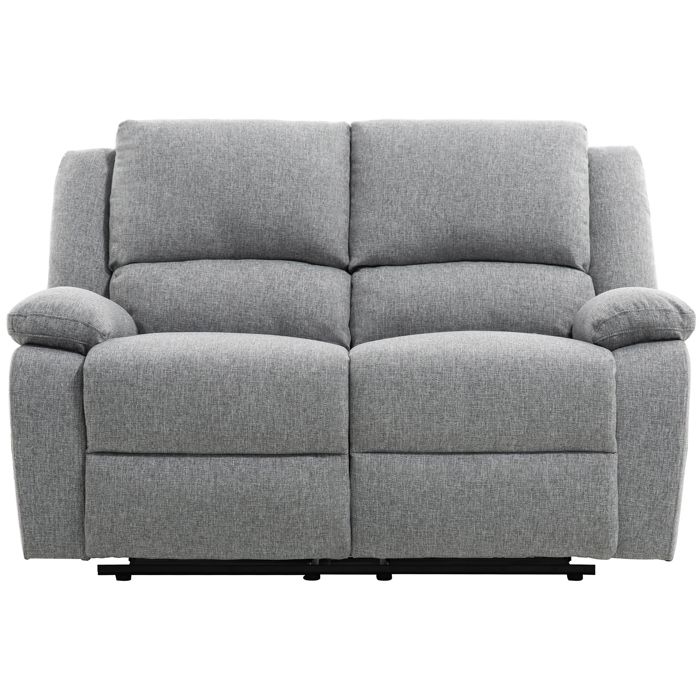 Produit similaire: Canapé Relaxation 2 places LEO en Tissu - Gris clair - L143 x 93 x 96cm - LOUNGITUDE