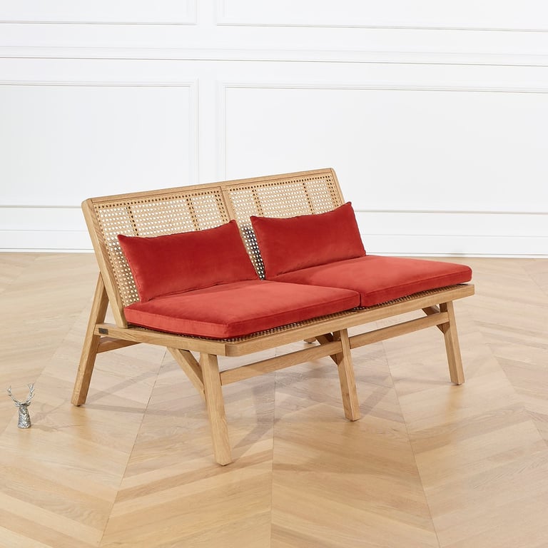 Produit similaire: Bo-paris - Canapé velours Rouge