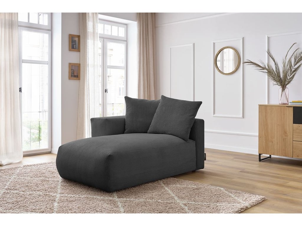 Produit similaire: Méridienne avec accoudoir pour canapé modulable VOLTAIRE gris foncé angle gauche BOBOCHIC 1 places