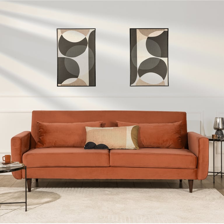 Produit similaire: Stay - Canapé convertible velours Orange