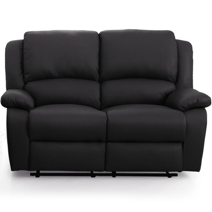 Produit similaire: Canapé Relaxation 2 places Simili cuir LEO - Noir - L143 x 93 x 96cm - LOUNGITUDE