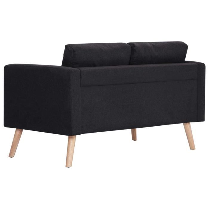 Produit similaire: Canapé à 2 places Tissu Noir  Mothinessto LY2500