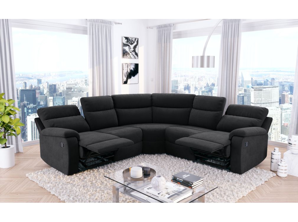 Produit similaire: RELAXXO - Canapé d'angle de Relaxation 5 places OSCAR en microfibre