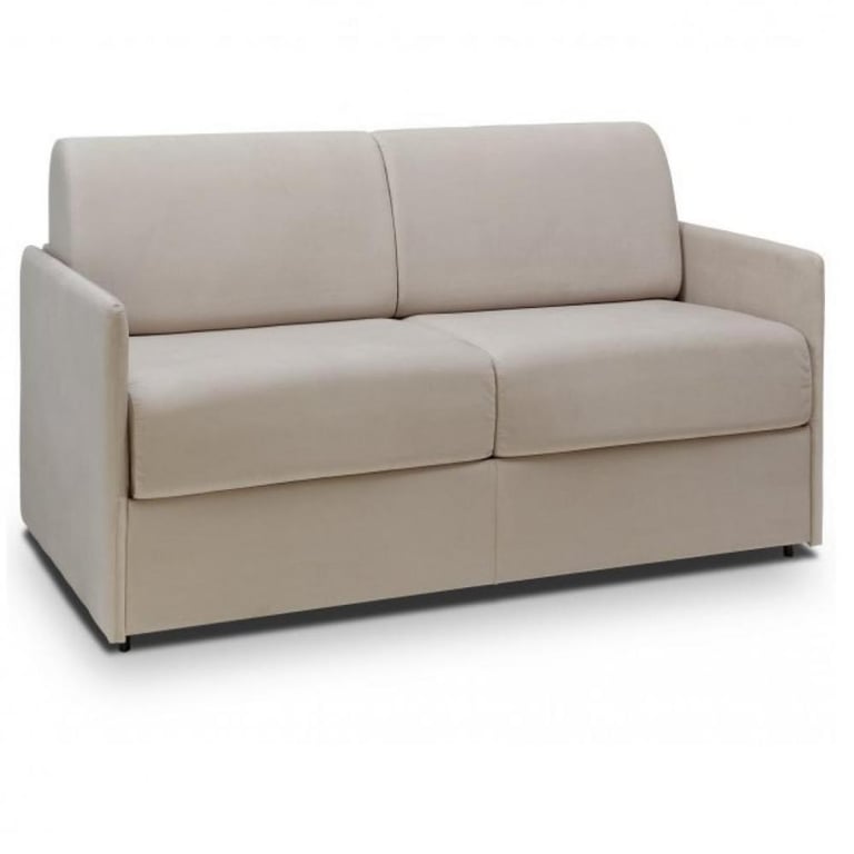 Produit similaire: COLOSSE - Canapé convertible velours gris silver