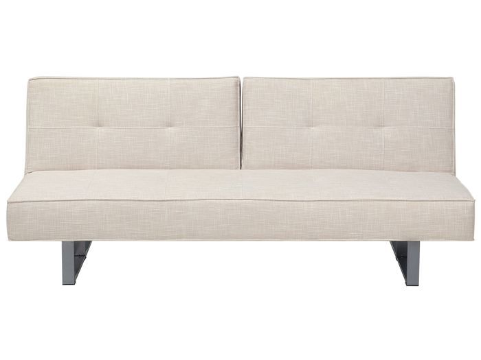 Produit similaire: Canapé convertible 3 places en tissu beige clair DUBLIN