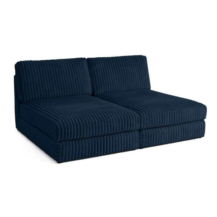 Produit similaire: Jasper - canapé modulable 3 places - en velours côtelé grosses côtes - Bleu