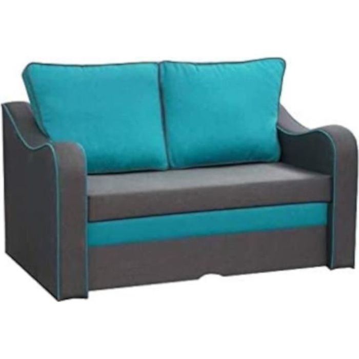 Produit similaire: Petit Canapé lit Convertible Salon Chambre d'ado Relax 2 Places Noveau Lucky (Bleu)