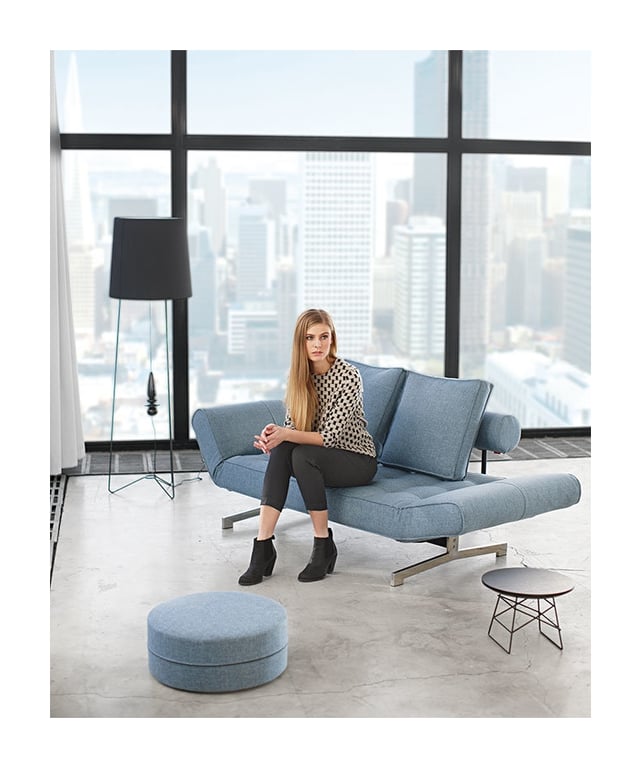 Produit similaire: Canapé convertible Ghia - bleu-gris - Mixed Dance