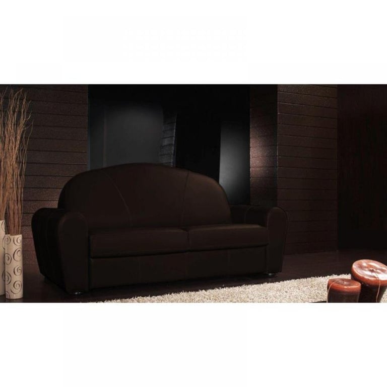 Produit similaire: Canapé lit CLUB DELUXE convertible EXPRESS 120 cm cuir chocolat matelas 16 cm