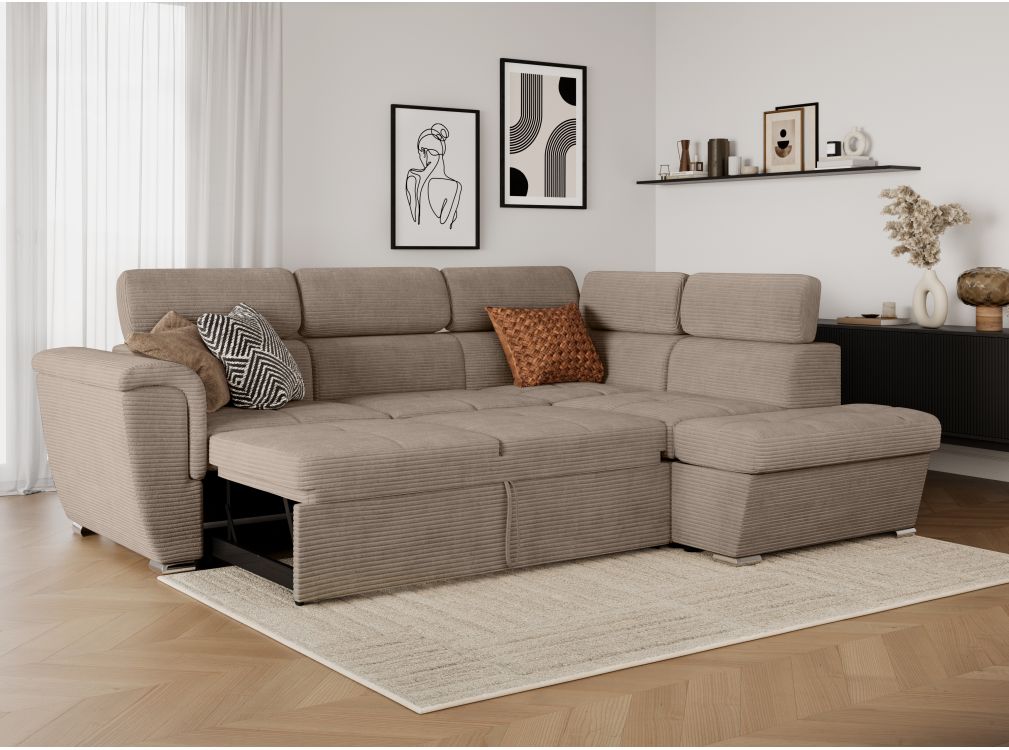 Produit similaire: paola - Canapé relax convertible Marron