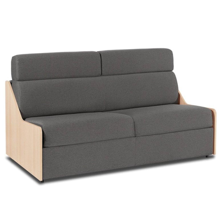 Produit similaire: Canapé lit compact 3 places HYPNOS convertible EXPRESS 140 cm matelas 18cm accoudoirs bois