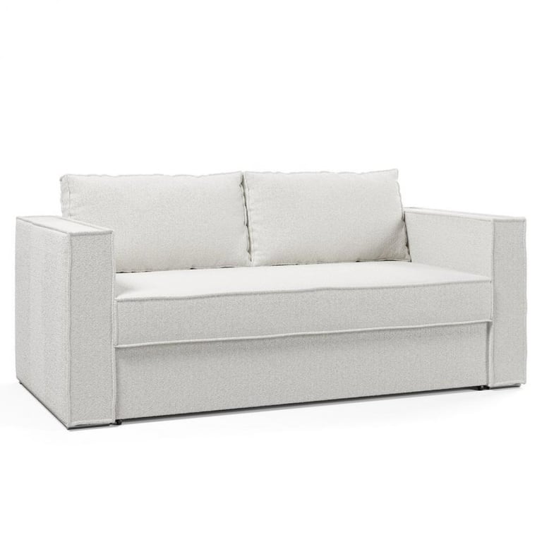 Produit similaire: Canapé SUN convertible EXPRESS 100cm sommier métal matelas 16cm tissu tweed twist gris