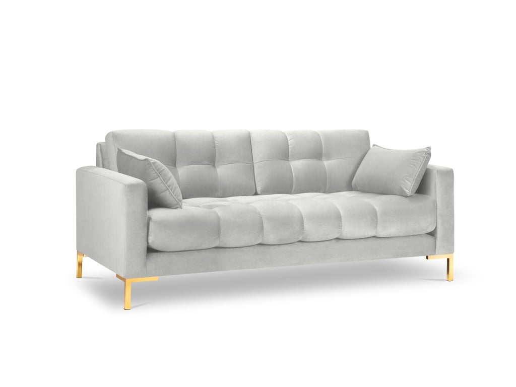 Produit similaire: Canapé 2 places en velours argent