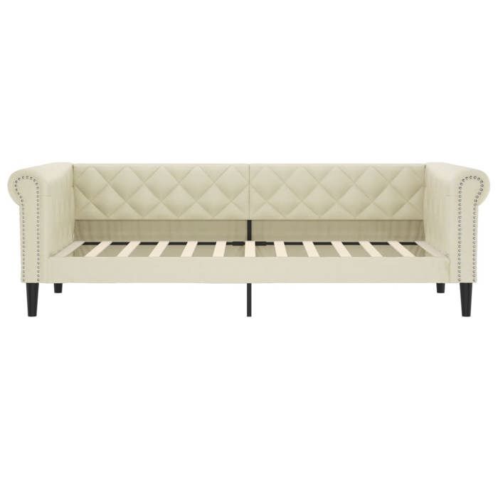 Produit similaire: Lit banquette 2 places - Canapé/Lit de jour crème 100x200 cm similicuir CAL2564499