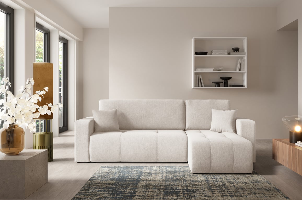 Produit similaire: lidia - Canapé convertible Beige