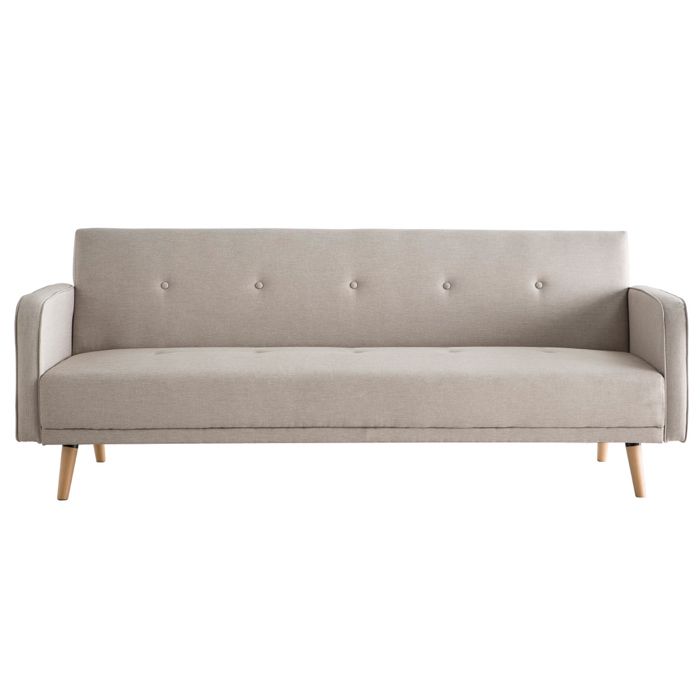 Produit similaire: Canapé convertible scandinave 3 places MILIBOO - ULLA - Naturel - Tissu - 110x190cm