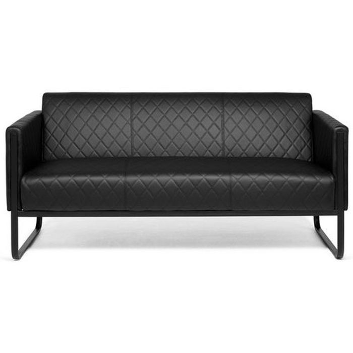 Produit similaire: Canapé lounge - HJH OFFICE - ARUBA BLACK - Simili-cuir - 3 places - Noir