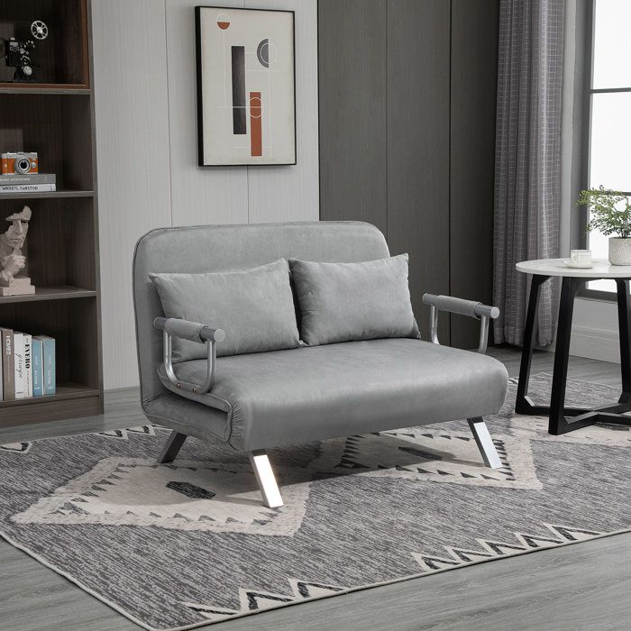 Produit similaire: HOMCOM - canapé-lit - Mousse - 111x80x91cm - Gris clair