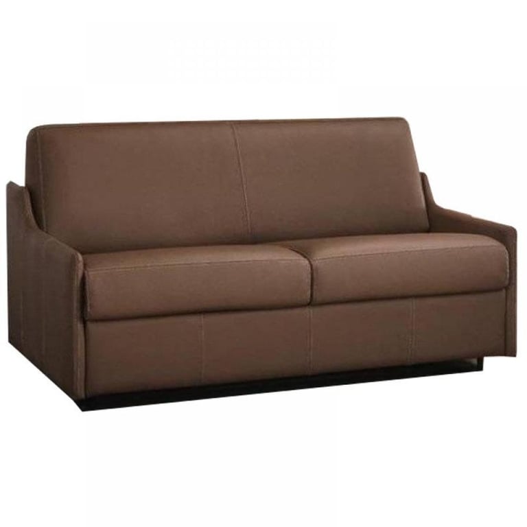 Produit similaire: Canapé Convertible express LUNA 160*197cm cuir vachette taupe matelas 16 cm