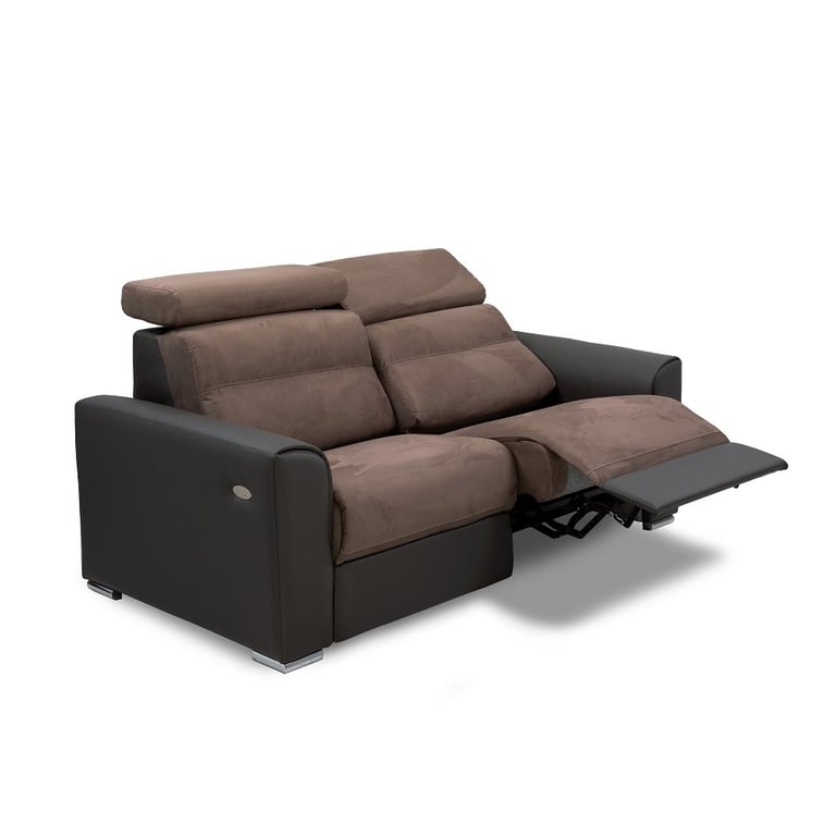 Produit similaire: Canapé 3 places relax électrique CONFORT LOFT avec système zéro wall bicolore gris / taupe