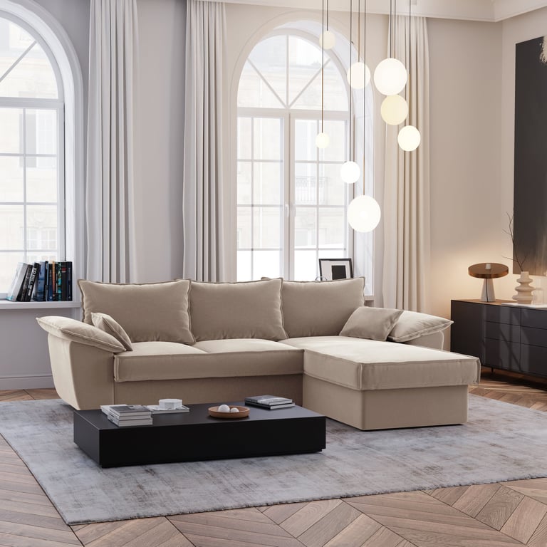 Produit similaire: sasha - Canapé convertible Beige