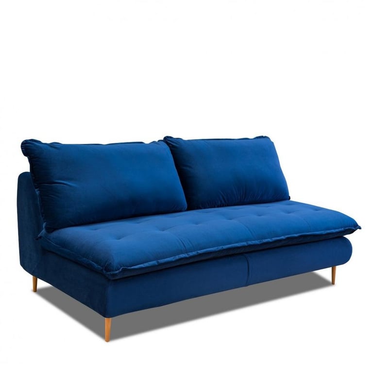 Produit similaire: Canapé LISBONNE convertible velours bleu