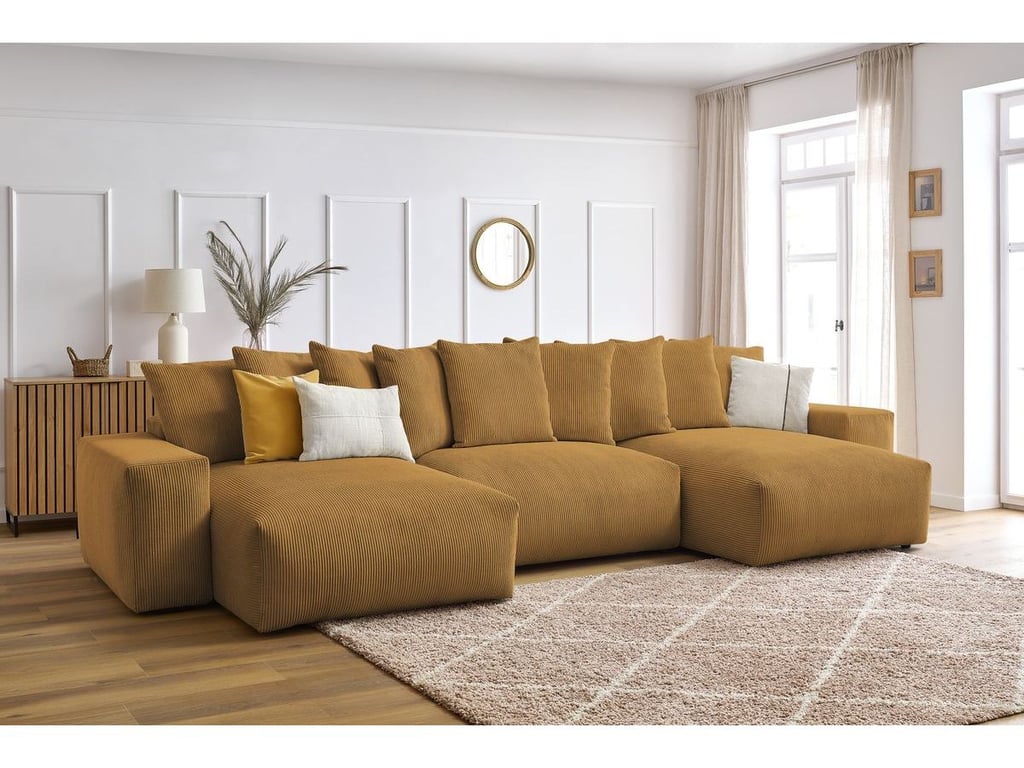 Produit similaire: Canapé panoramique convertible coffre VOLTAIRE jaune panoramique BOBOCHIC 6 places