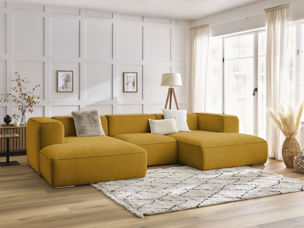 Produit similaire: Canapé panoramique fixe ZEPHYR jaune BOBOCHIC 4 places